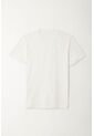 Tennis Camiseta Con Raqueta Bordada Crudo Para Hombre de Tennis