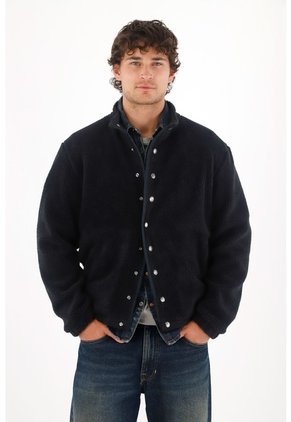 Tennis Chaqueta En Tela Ovejero Negra Para Hombre