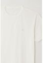 Tennis Camiseta Con Raqueta Bordada Crudo Para Hombre de Tennis