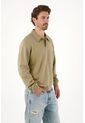 Tennis Buzo Tipo Polo Verde Para Hombre de Tennis