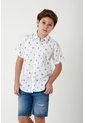 Camisa Blanca Para Niño de Tennis