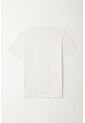Tennis Camiseta Con Raqueta Bordada Crudo Para Hombre de Tennis