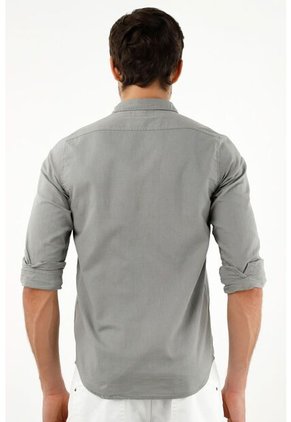 Camisa Cuello Clásico Para Hombre