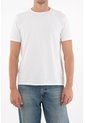 Tennis Camiseta Cuello Redondo Blanca Para Hombre de Tennis