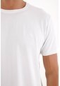 Tennis Camiseta Cuello Redondo Blanca Para Hombre de Tennis