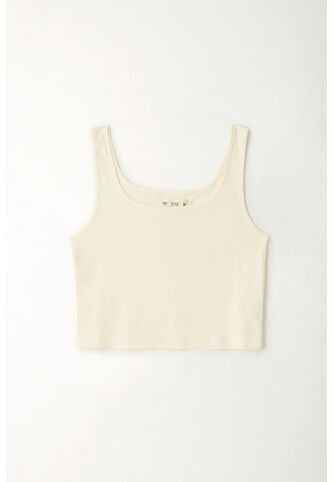 Tennis Camiseta Manga Sisa Crudo Con Textura Suave Para Mujer De Silueta Ajustada Tennis