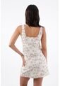 Tennis Camisa Para Mujer En  Marfil Fit Relajado Con Lazos Frontales de Tennis