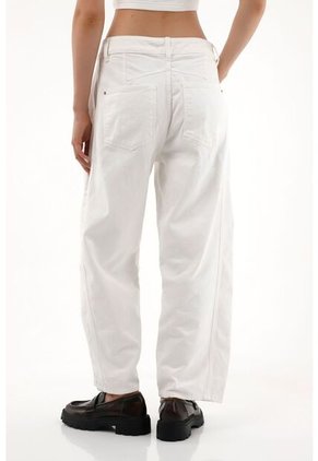 Tennis Jean Horseshoe De Tiro Bajo En Denim Crudo Para Mujer