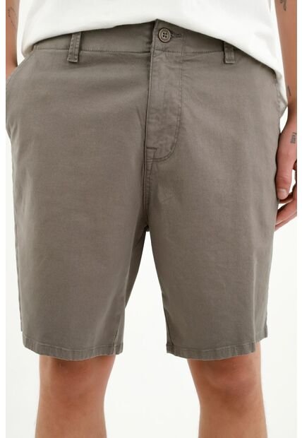 Bermuda Tipo Chino Gris Para Hombre