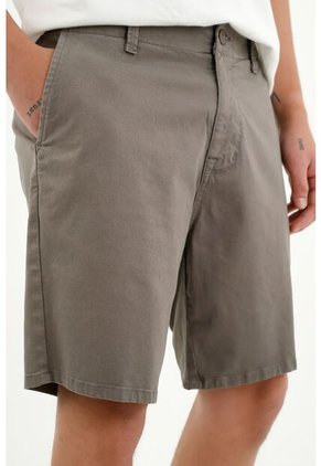 Bermuda Tipo Chino Gris Para Hombre