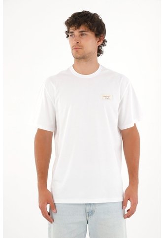 Tennis Camiseta Jersey Con Mini Aplique Blanca Para Hombre Tennis
