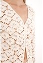 Tennis Camisa En Tejido De Punto Crudo Para Mujer de Tennis