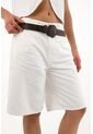 Tennis Bermuda Larga En Denim Crudo Para Mujer de Tennis