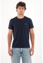 Tennis Camiseta Jersey Con Mini Estampado Azul Para Hombre de Tennis