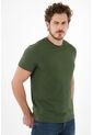 Tennis Camiseta Verde Cuello Redondo Para Hombre de Tennis