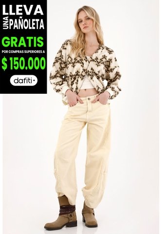 Tennis Buzo Tipo Cárdigan Estampado Para Mujer Tennis