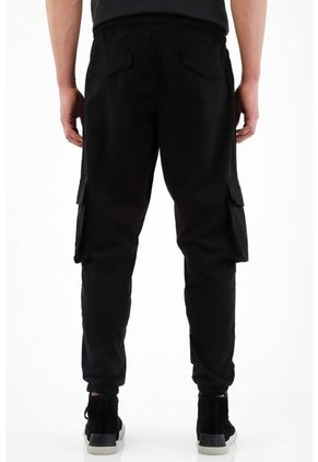 Tennis Pantalón Negro Tipo Jogger Para Hombre
