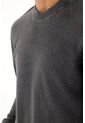 Tennis Buzo Tejido Gris Diseño Cerrado Para Hombre de Tennis