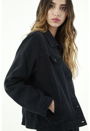 Tennis Cazadora Negra Para Mujer