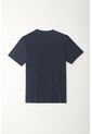 Tennis Camiseta Azul Manga Corta Para Hombre de Tennis