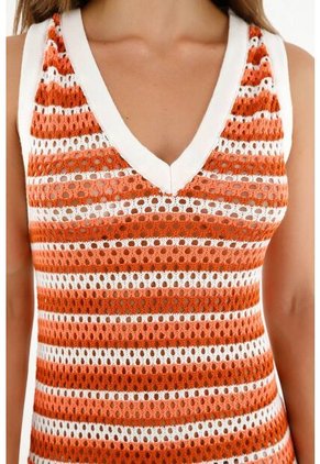 Tennis Vestido Largo Tejido Para Mujer