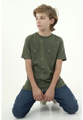 Camiseta Verde Para Niño