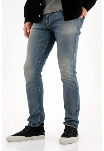 Tennis Jean Nudy De Tiro Medio Azul Para Hombre Tennis