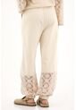 Tennis Pantalón En Burda Con Bota Enresortada Crudo Para Mujer de Tennis