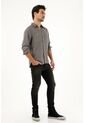 Tennis Camisa Clásica Gris Con Bolsillos Delanteros Para Hombre de Tennis