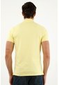 Tennis Polo Amarilla  Lycra-Algodón Para Hombre de Tennis
