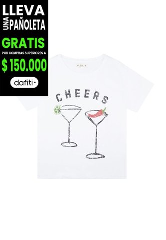 Tennis Camiseta Básica Estampada Blanca Con Textura Suave Para Mujer Tennis