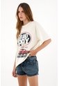 Tennis Short En Denim Tono Oscuro Para Mujer de Tennis