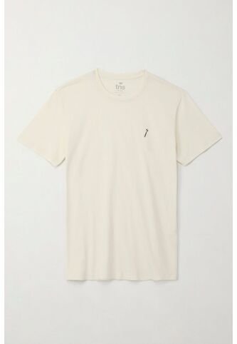 Tennis Camiseta Básica Con Mini Print Crudo Para Hombre Tennis