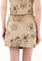 Tennis Falda Corta Suede Con Diseño Floral Para Mujer de Tennis
