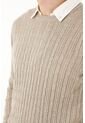 Tennis Buzo Gris Cuello Redondo Tejido Para Hombre de Tennis