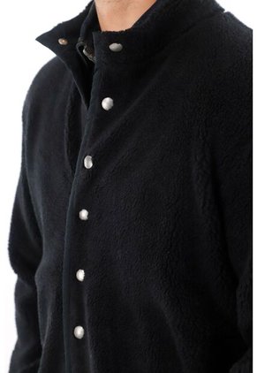 Tennis Chaqueta En Tela Ovejero Negra Para Hombre