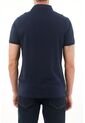 Tennis Polo Azul Cuello Tejido Para Hombre de Tennis