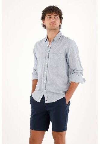 Tennis Bermuda Tipo Chino Azul Para Hombre Tennis