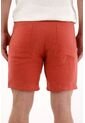 Tennis Bermuda En 100% Lino Naranja Para Hombre de Tennis