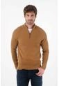 Tennis Buzo De Cuello Alto Café Para Hombre de Tennis
