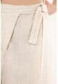 Tennis Pantalón Wide Leg Gris Para Mujer de Tennis