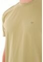 Camiseta Básica Con Mini Print Verde Para Hombre de Tennis