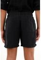 Tennis Bermuda Negra Con Bolsillos En Costados Para Hombre de Tennis