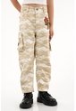 Pantalón Horseshoe Con Bordado De Flores Crudo Para Niña de Tennis