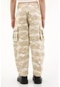 Pantalón Horseshoe Con Bordado De Flores Crudo Para Niña de Tennis