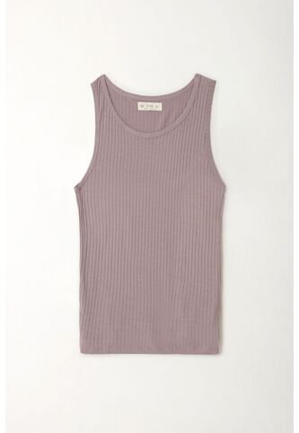 Tennis Camiseta Manga Sisa Gris Para Mujer Tennis