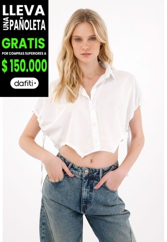 Tennis Camisa Con Recogido Crudo Para Mujer Tennis