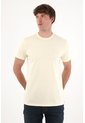 Camiseta Manga Corta En 100% Algodón Amarilla Para Hombre de Tennis