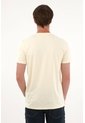Camiseta Manga Corta En 100% Algodón Amarilla Para Hombre de Tennis