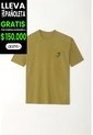 Camiseta En Jersey Flamé Verde Para Hombre de Tennis